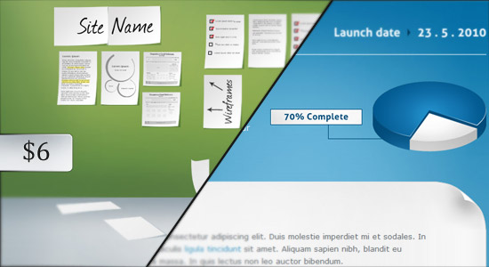Easy Coming Soon with Pie Chart, 10 colors + Bonus