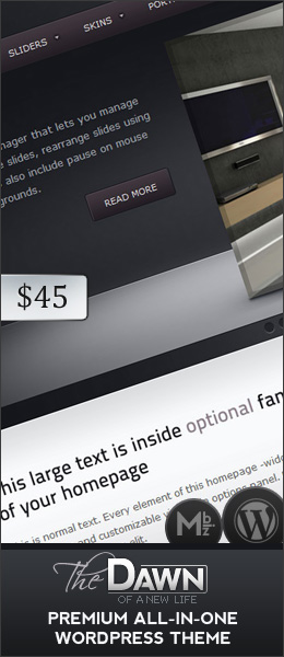 theDawn premium WordPress theme